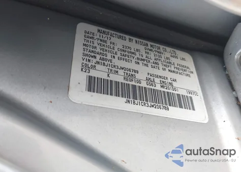 2018 Nissan Rogue Sport Sl from USA, damaged, VIN JN1BJ1CR3JW206789